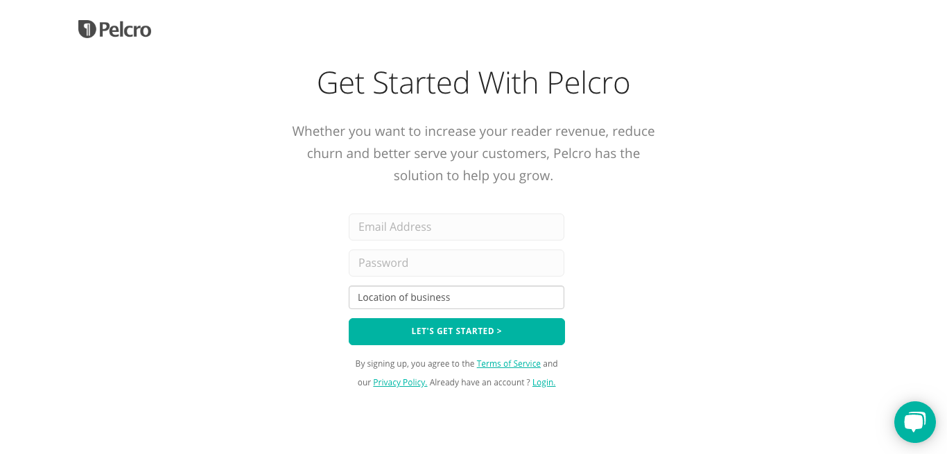 Pelcro Signup